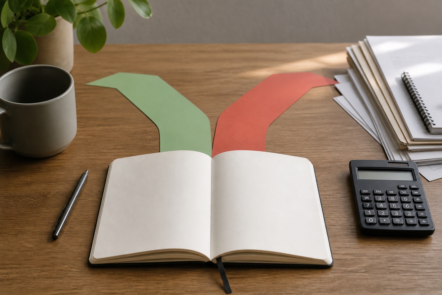 Editorial workspace representing A decision site that is allowed to say pass